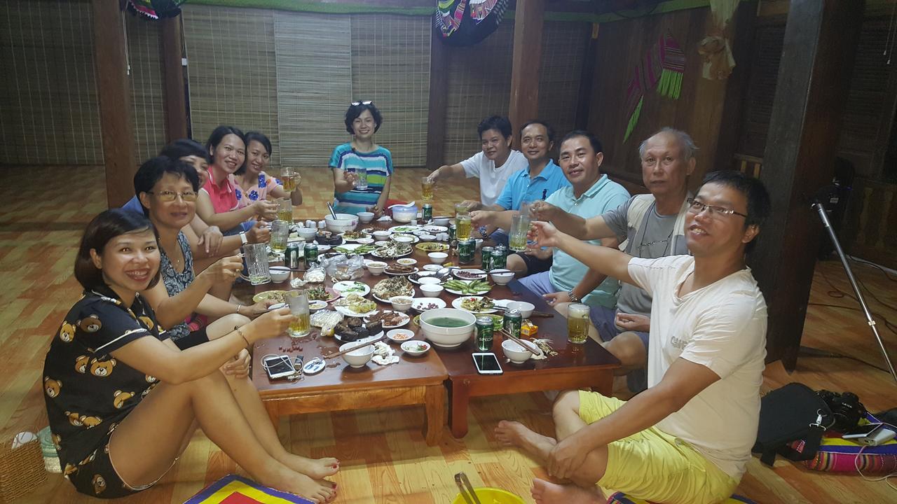 Homestay Lan Rung Nghia Lo Exteriör bild